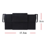 Elastic Pocket for Phone - Belt Bag - Max. Mobile: 175 x 80mm - Black