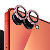 Samsung Galaxy Z Flip8 NORTHJO Camera Lens Protector - Metal & Glass - Pink
