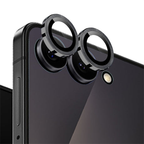 Samsung Galaxy Z Flip8 NORTHJO Camera Lens Protector - Metal & Glass - Black