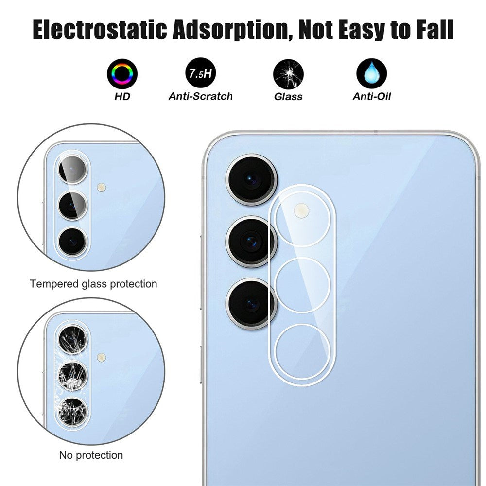 Samsung Galaxy S26 FE Camera Lens Protector - Transparent