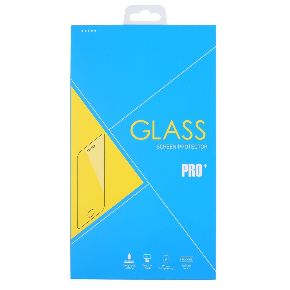 Motorola Moto G37 / G47 Screen Protector w. Black Edge - Transparent