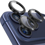 iPhone 18 Pro Camera Lens Protection - Metal & Glass - Black