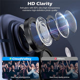 iPhone 18 Pro Camera Lens Protection - Metal & Glass - Black
