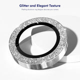 Samsung Galaxy Z Fold8 ENKAY Glitter Camera Lens Protector - Silver