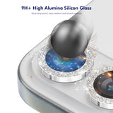 Samsung Galaxy Z Fold8 ENKAY Glitter Camera Lens Protector - Silver