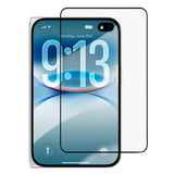 iPhone Fold  Tempered Glass Screen Protector - Transparent / Black Edge