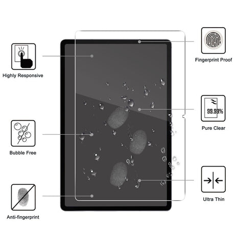 Samsung Galaxy Tab S12 Ultra WANLONFENG Tempered 2.5D Glass - Screen Protection - Transparent