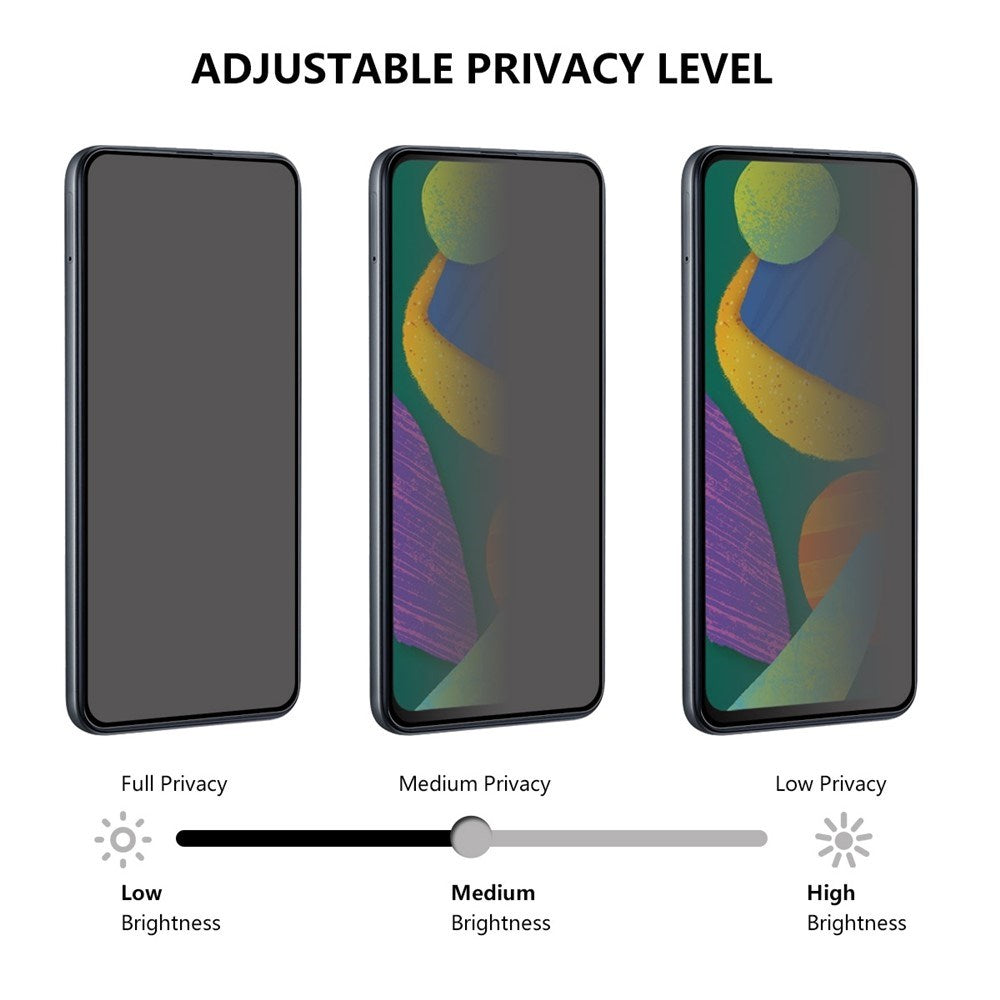 iPhone 18 Pro Max Tempered Glass Screen Protector - Privacy - Transparent