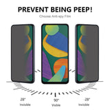 Samsung Galaxy S23 / S22 Screen Protector with Privacy Function - Transparent