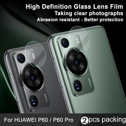 Huawei P60 Pro IMAK Protective Glass for Camera Lens - Transparent (2 pcs.)