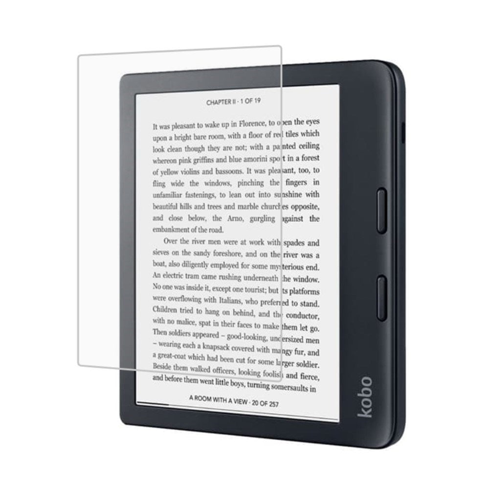 Kobo Libra 2 Arc Edge Tempered Glass - Screen Protection - Transparent