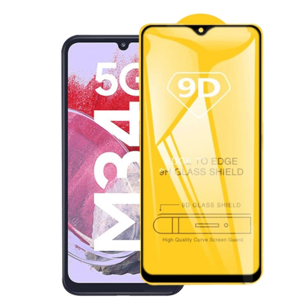 Samsung Galaxy M34 (5G) / F34 (5G) Glass Screen Protector - Full Fit - Black Edge