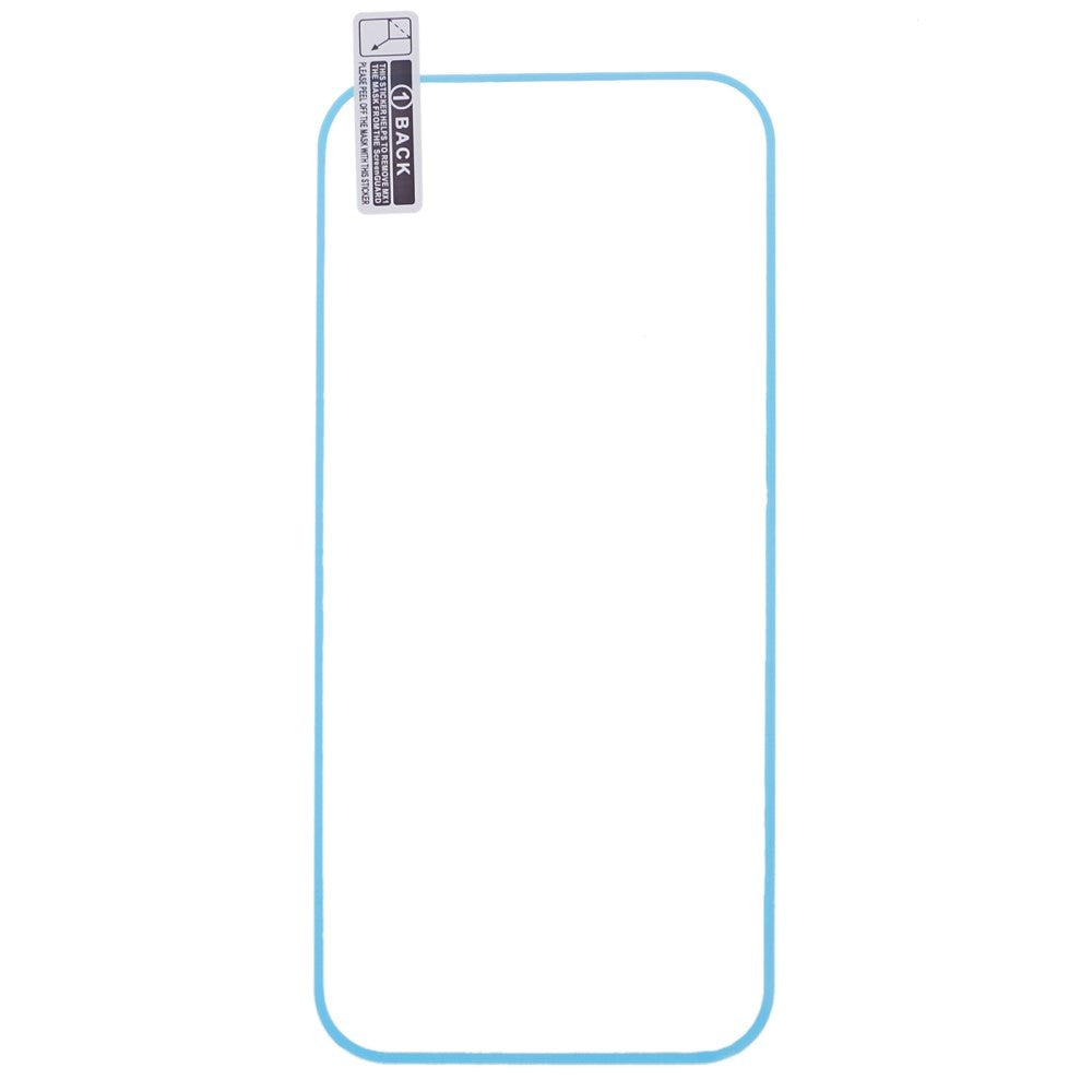 iPhone 15 Plus Glass Screen Protector - Luminous Turquoise Edge