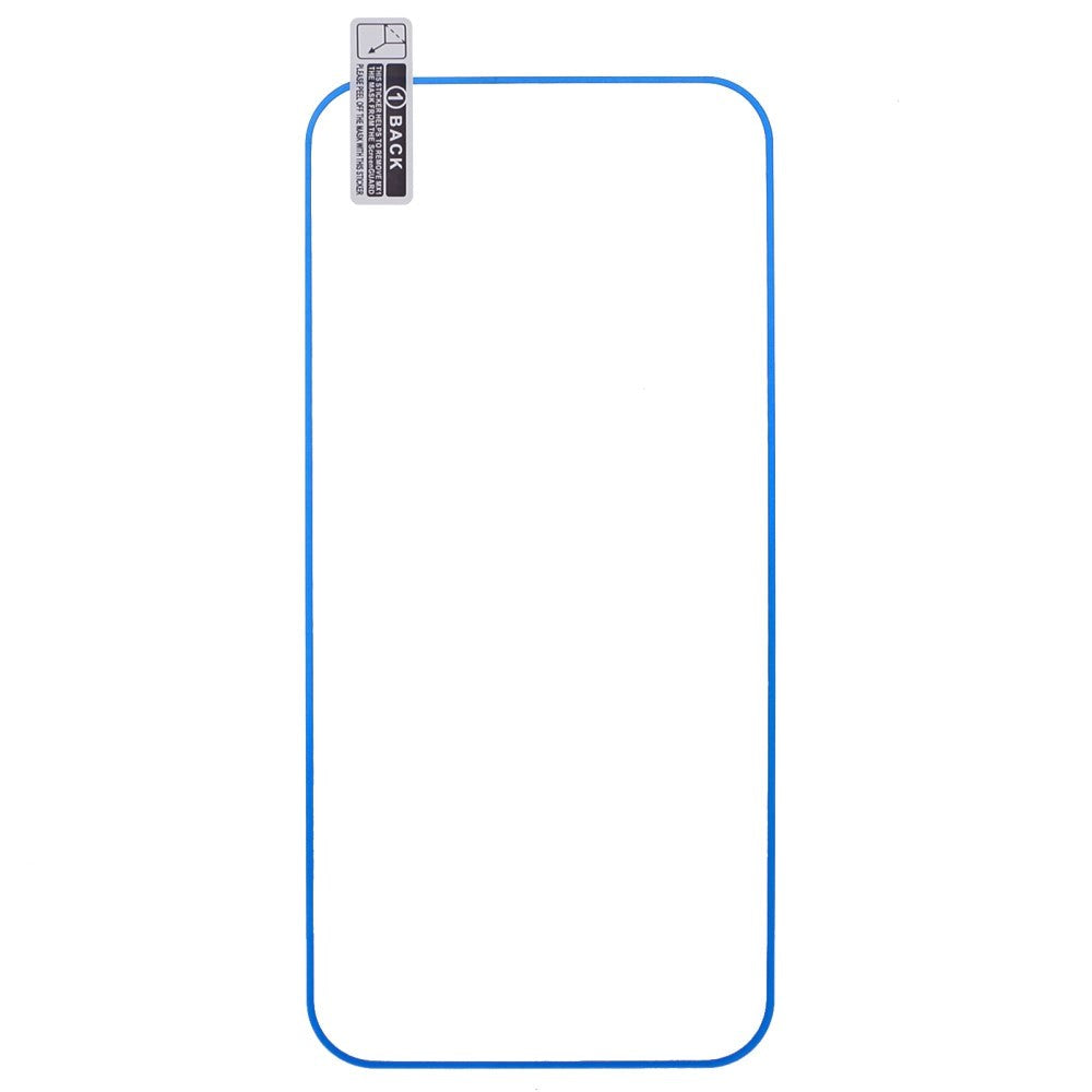 iPhone 15 Plus Glass Screen Protector - Luminous Blue Edge