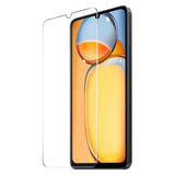 Xiaomi Poco C65 / Remi 13C ENKAY Tempered Glass 9H Screen Protector - Case Friendly - Black / Transparent