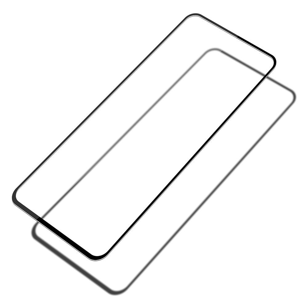 OnePlus Open Tempered Glass - Case Friendly - Transparent / Black Edge