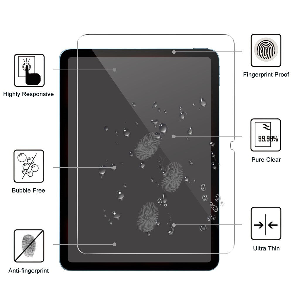 iPad Air 13" (2024) Arc Edge Tempered Glass - Screen Protection - Transparent