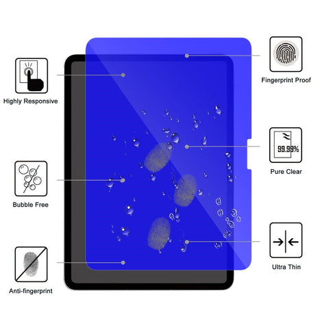 iPad Pro 11" (2024) Glass Screen Protector w. Anti Blue Light - Transparent