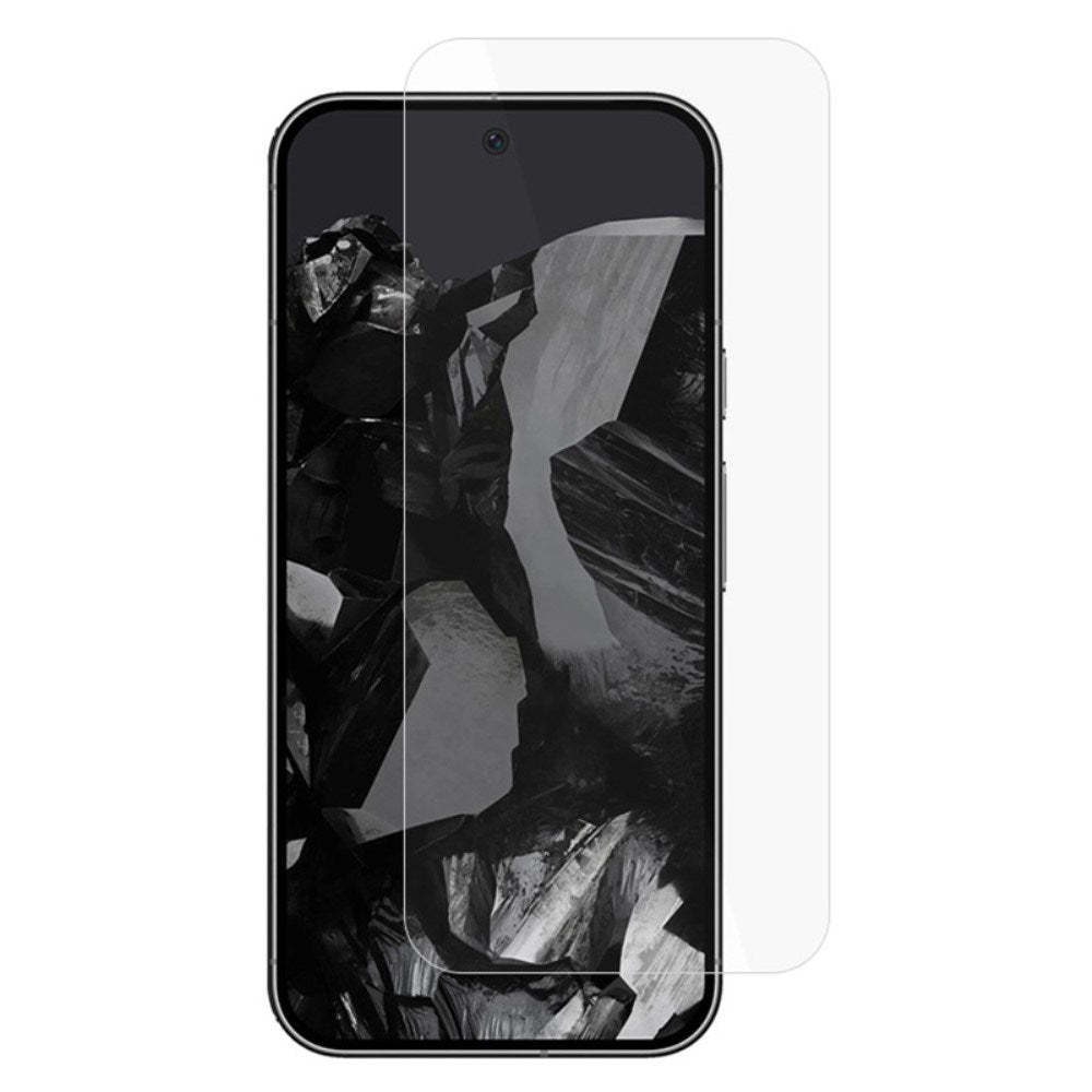 Google Pixel 9 Pro Tempered Glass 9H Screen Protector - Case Friendly - Transparent