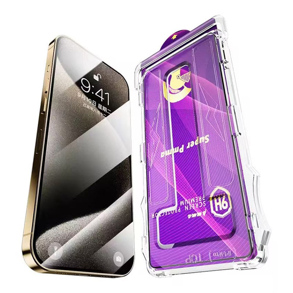 iPhone 11 Pro / XS / X Screen Protector with Mounting Frame - Transparent