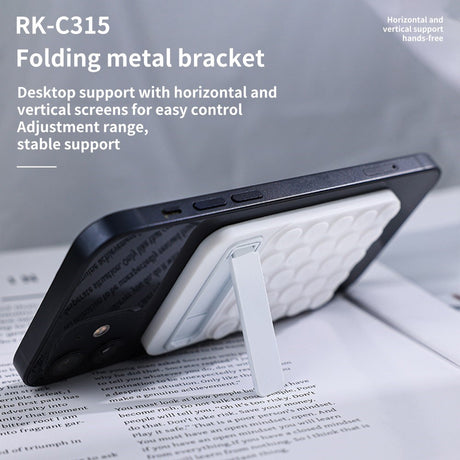 Magnetic Silicone Suction Cup with Kickstand - Pink