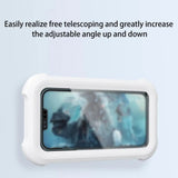 Waterproof Mobile Holder with Wall Mounting - White