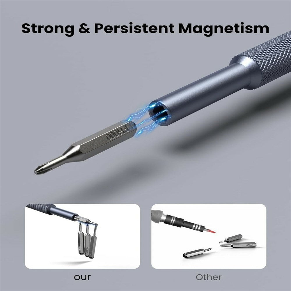 AXTH 25-in-1 Screwdriver Set for Phone / Tablet / Computer / Watch - Black