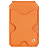 DUX DUCIS Magnetic Card Holder for 5 Cards with Stand Function - MagSafe Compatible - Orange