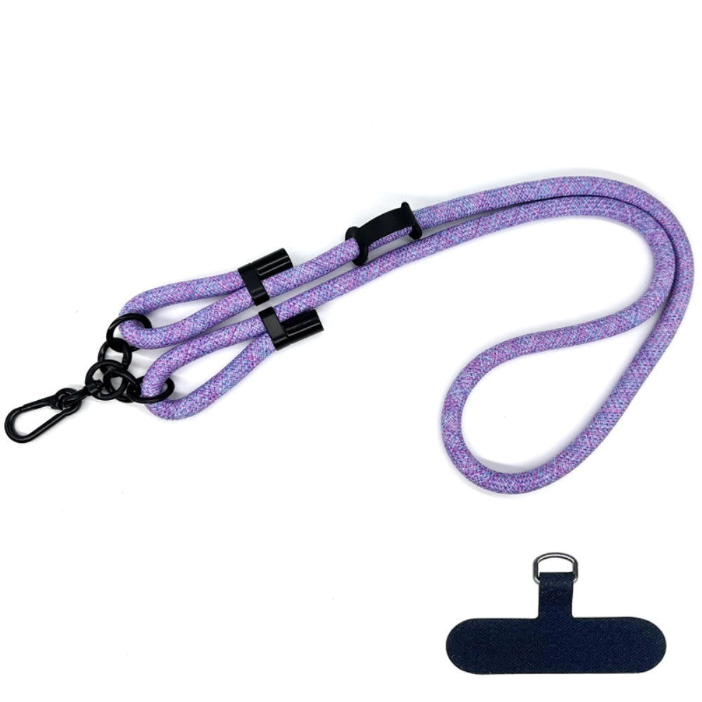 Strap in Braided Fabric for Mobile - Purple