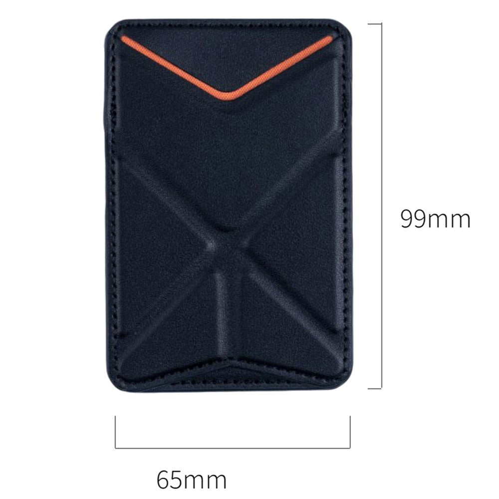 Card holder with Kickstand - Black