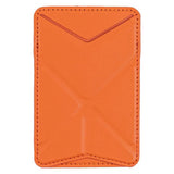 Card holder with Kickstand - Orange