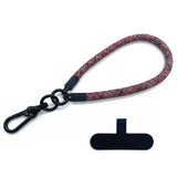 Polyester Wrist Strap with Insert Plate - 30cm - Red