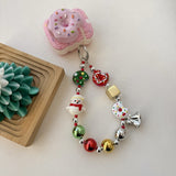 30cm Wrist Strap with Carabiner - Christmas Theme