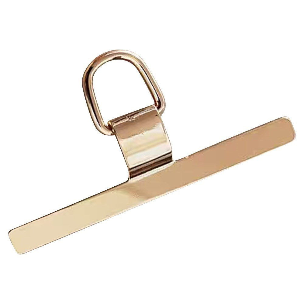 Universal Insert Plate w. Metal Ring - Gold