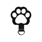Cat Paw Insert Plate for Phone Strap - Black