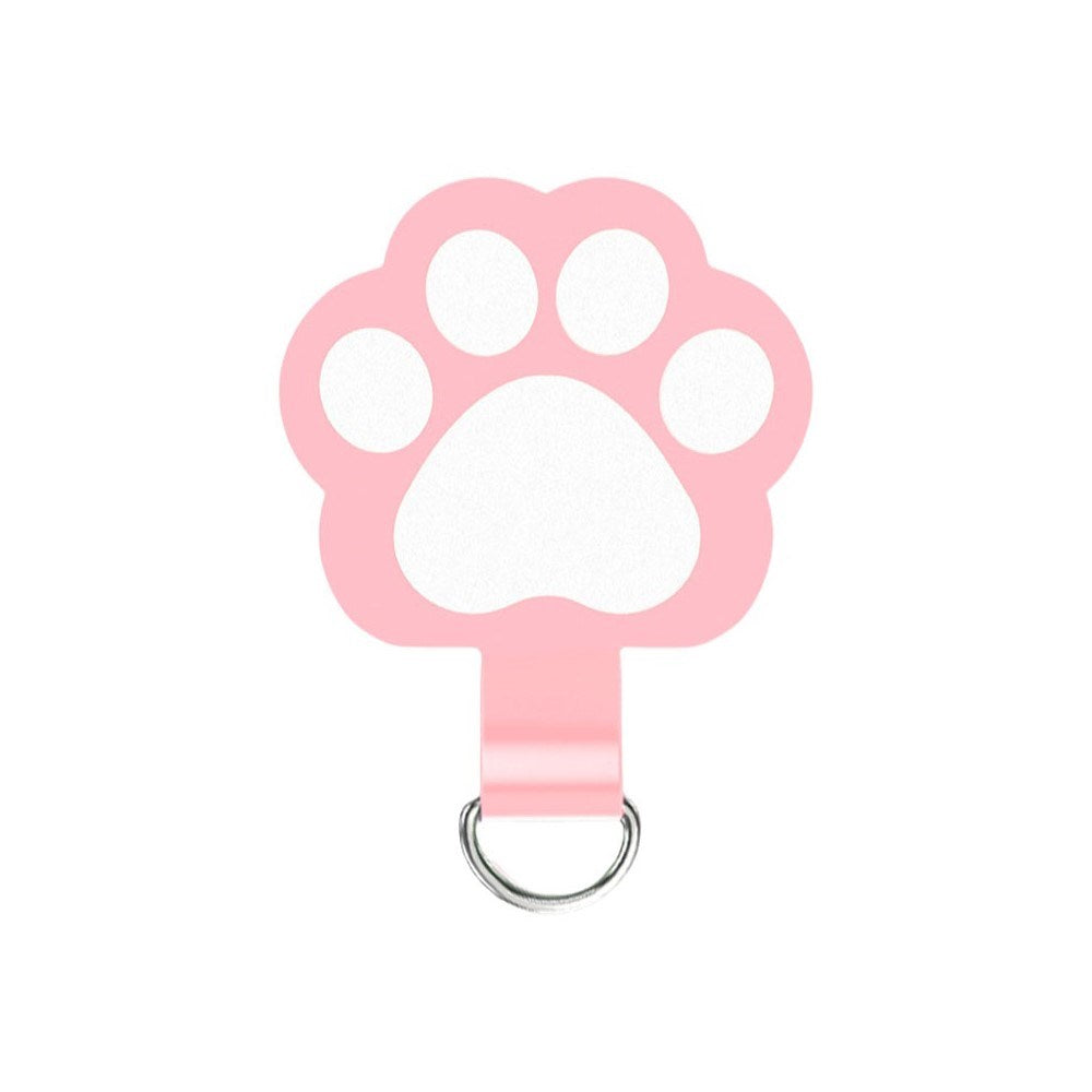Cat Paw Insert Plate for Phone Strap - Pink