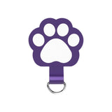 Cat Paw Insert Plate for Phone Strap - Purple