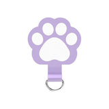Cat Paw Insert Plate for Phone Strap - Light Purple