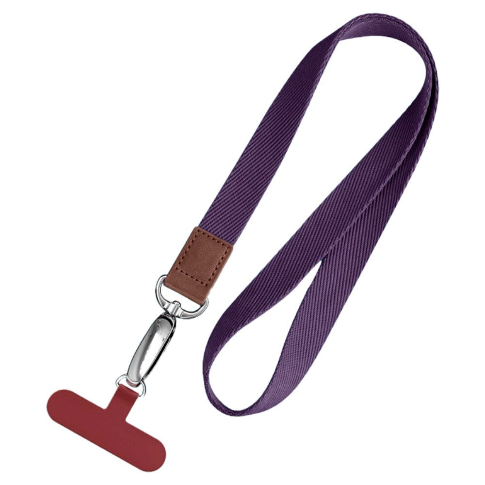 Strap w. Metal Buckle for Mobile - Purple