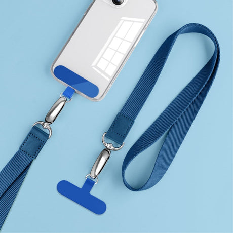 Strap w. Metal Buckle for Mobile - Blue