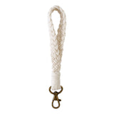 Key Lanyard / Wrist Strap 18cm - Textile - White