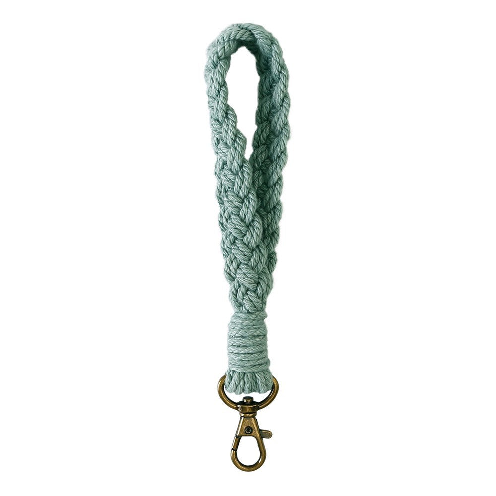 Key Lanyard / Wrist Strap 18cm - Textile - Light Blue