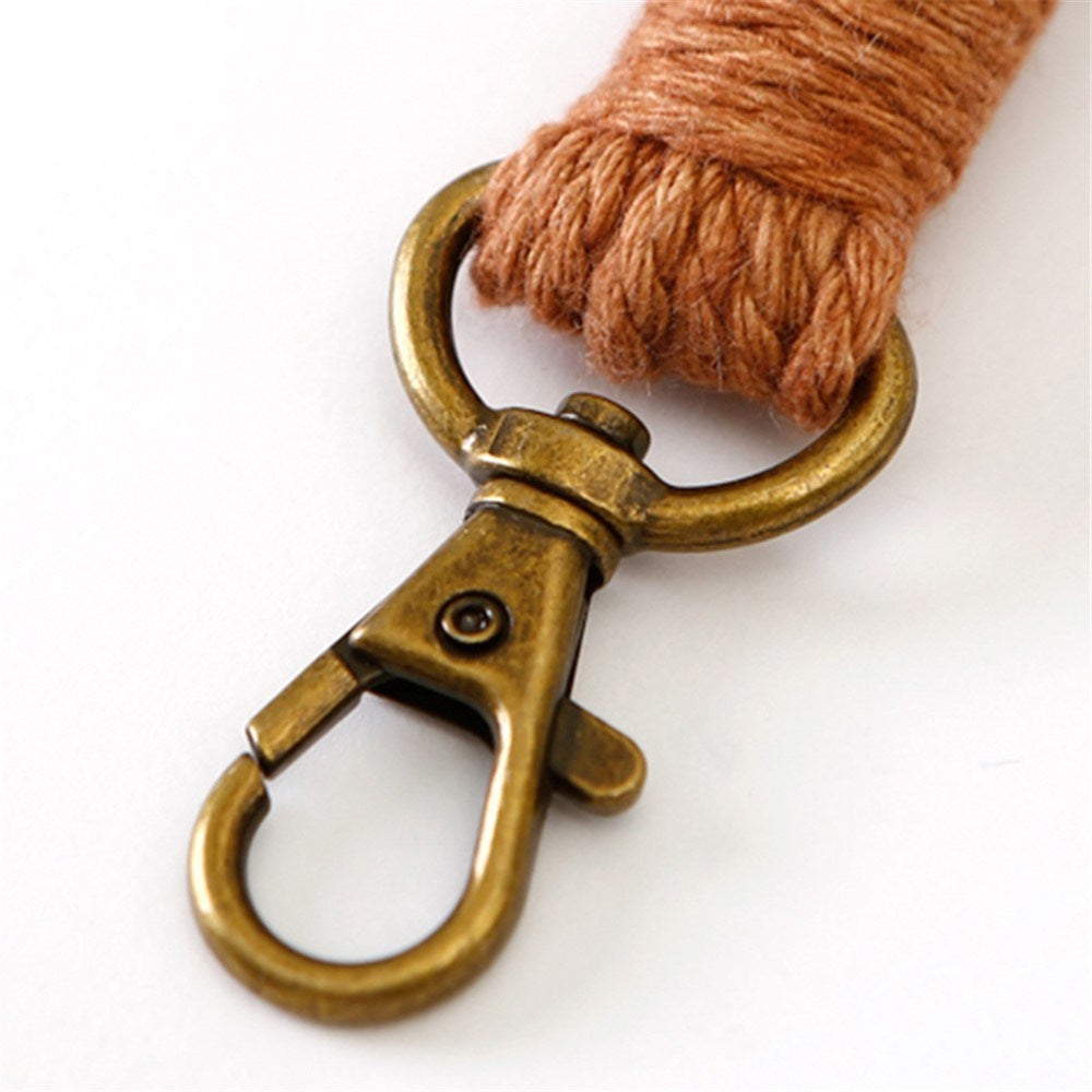 Key Lanyard / Wrist Strap 18cm - Textile - Blue