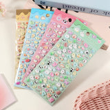 Mini 3D Bubble Foam Stickers - Mixed Food