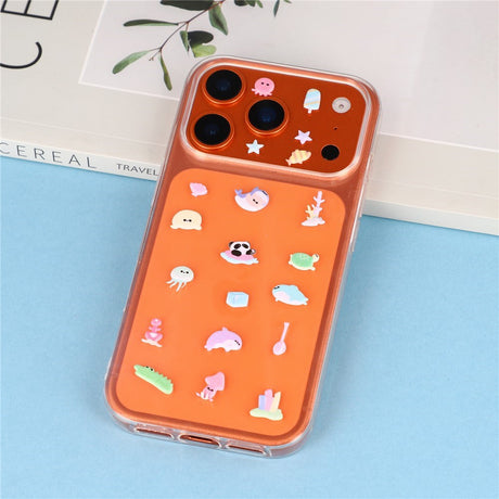 Mini 3D Bubble Foam Stickers for Phone & Camera Section - Mixed Sea Animals