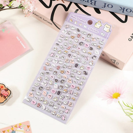 Mini 3D Bubble Foam Stickers for Phone & Camera Section - Small Dogs & Cats