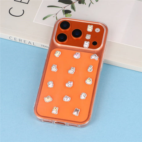 Mini 3D Bubble Foam Stickers for Phone & Camera Section - Small Bunnies