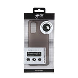 Samsung Galaxy S20 GEAR Semi Transparent Flexible Plastic Case - Black