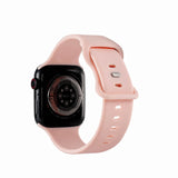 Apple Watch (38/40/SE/41/42mm) GEAR Silicone Watchband - Pink