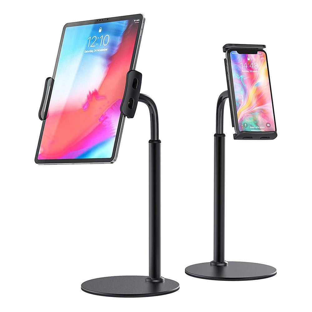 Phone / Tablet Table Holder With 360 ° Rotation - Black